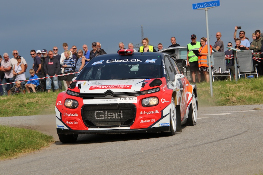 Kenneth Madsen og Mette Felthaus vandt Rally Sønderjylland omkring Aabenraa.
(Foto: Allan Post Christiansen)